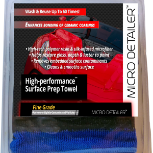 Micro Detailer High-performance Surface Prep Towel Package (clay bar replacement)
